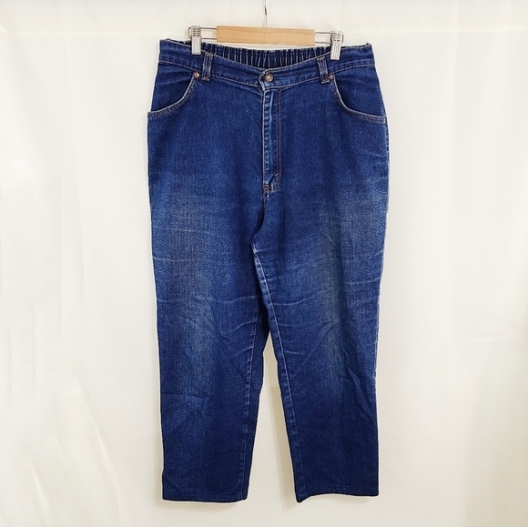 Vintage 70s Levis 573 tapered stretch jeans size 18 Average - Picture 1 of 9